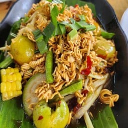 ตำซั่วมาม่า สุก/ดิบ