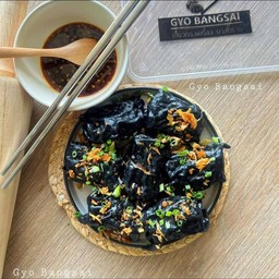 เกี๊ยวชาโคลหมูกุ้ง