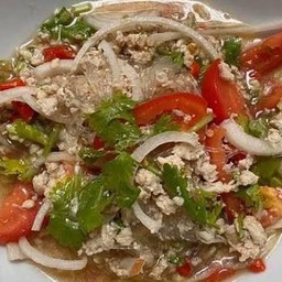 ยำเส้นแก้วไก่สับ