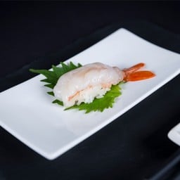 Aka Ebi Nigiri ข้าวปั้นหน้ากุ้งหวาน