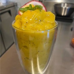 Mango passion fruit shake