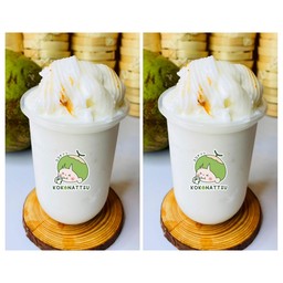 มะพร้าวนมสดปั่น คู่ มะพร้าวนมสดปั่น