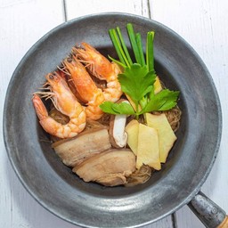 อู้ฟู่ กุ้งอบวุ้นเส้น ชาไทย สาขาตลาดต้นไทร ติดBTS แบริ่ง