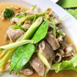 ไส้อ่อนลวกจิ้ม