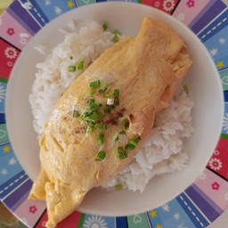 ข้าวไข่ข้นกุ้ง