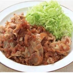 (514) หมูดำผัดขิงกับหอมใหญ่ Kurobuta Shoga Yaki