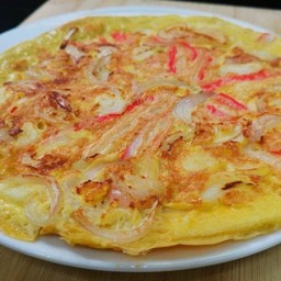 ข้าวไข่เจียวปูอัด