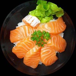 โปรแรง!!! ข้าวหน้าแซลมอนซาซิมิ