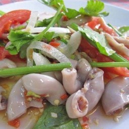 ยำใส้อ่อน