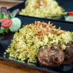 ข้าวหมกเนื้อพิเศษเนื้อ