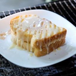 ปังปิ้งเตาถ่าน - เนยนม 1คู่