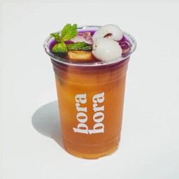 Lychee Butterfly Pea Green Tea- ชาลิ้นจี่อัญชัญ (16oz)