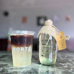 อเมริกาโน่น้ำช่อดอกมะพร้าว