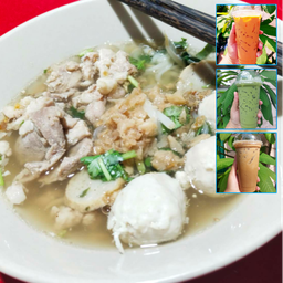 จับคู่ถูกกว่า ก๋วยเตี๋ยวน้ำใส+เครื่องดื่ม1แก้ว