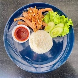 ข้าวหมูทอด