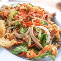 ยำสามกรอบ แยกน้ำยำ