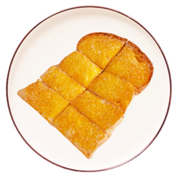 ปังปิ้งเนย น้ำตาล - TOAST BUTTER SUGAR (1 BREAD)