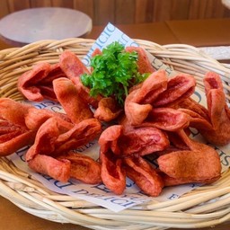 ไส้กรอกทอด.