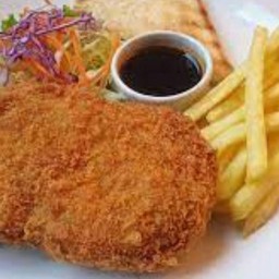 สเต็กปลากรอบ