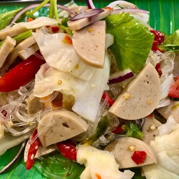 ยำวุ้นเส้นหมูยอ