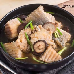 หัวปลาต้มเผือก