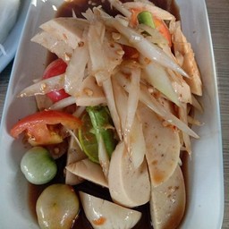 ตำหมูยอ