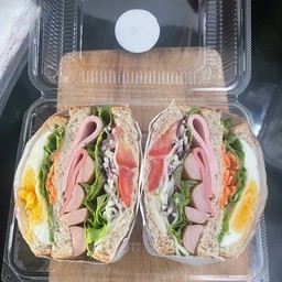 แซนวิชไข่ดาวรวม+ชีส