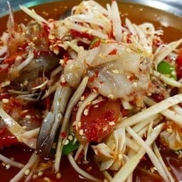 ตำกุ้งสด