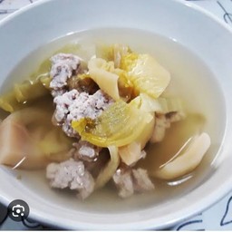 ต้มจืดเกี้ยมฉ่ายหมูสับ