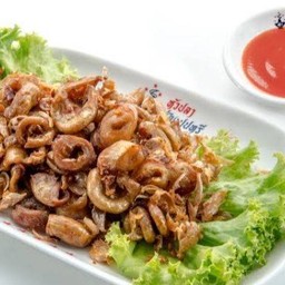 ใส้ตันทอดกระเทียม