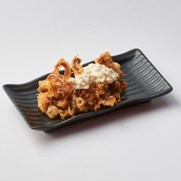 หนวดปลาหมึกทอดซอสนัมบัง