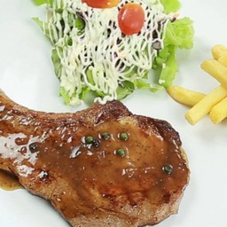 สเต็กหมูพอร์คชอป