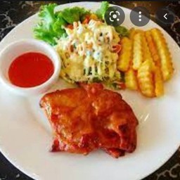 สเต็กไก่สไปร์ซี่