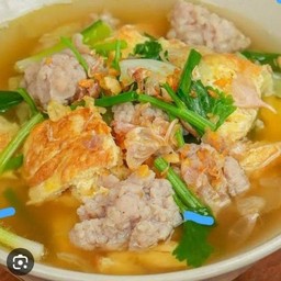 ต้มจืดไข่น้ำหมูสับ