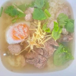 ข้าวต้มหมู+เลือด
