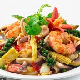 ผัดขี้เมาทะเล