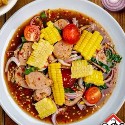 ตำข้าวโพดหมูยอ