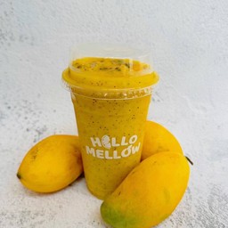 เสาวรส+มะม่วงปั่น passion fruit+mango frappe