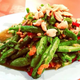 ตำถั่วฝักยาว