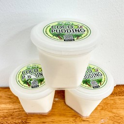 พุดดิ้งมะพร้าวอ่อน