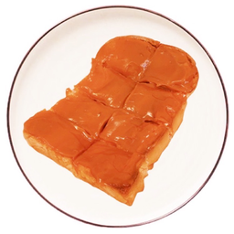 ปังปิ้งเนย สังขยาชาไทย - TOAST BUTTER THAI TEA (1 BREAD)