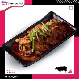เนื้อวากิวผัดกิมจิ