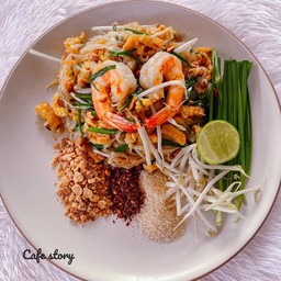 ผัดไทยกุ้ง