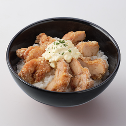 ข้าวหน้าไก่ทอดทสึทะอะเกะซอสนัมบัง