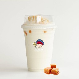 นมคาราเมล ปั่น