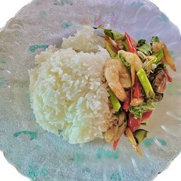 ข้าวทะเลผัดฉ่า