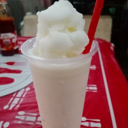 มะพร้าวปั่นนมสด (##ใส่แมงลักกกกกกก##)