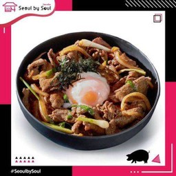 ข้าวหน้าหมูผัดบุลโกกิ.