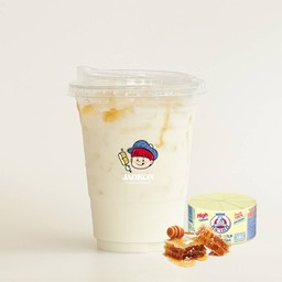 นมหมีน้ำผึ้ง-เย็น