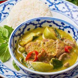 ขนมจีนเขียวหวานเนื้อ